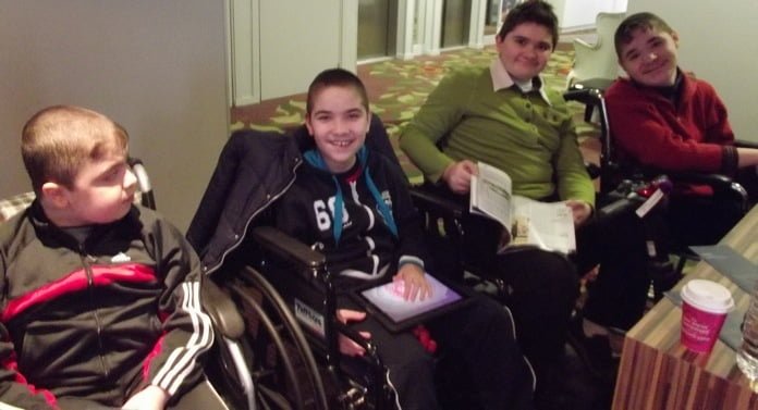 copiii cu distrofie musculara